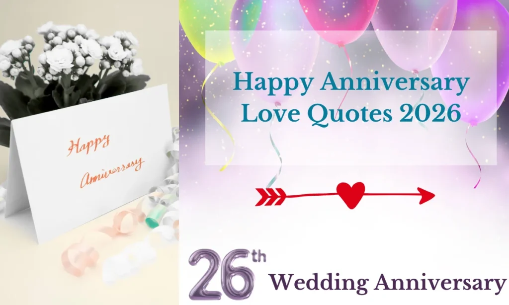 Happy Anniversary Love Quotes 2026