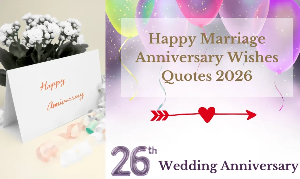 Happy Marriage Anniversary Wishes Quotes 2026