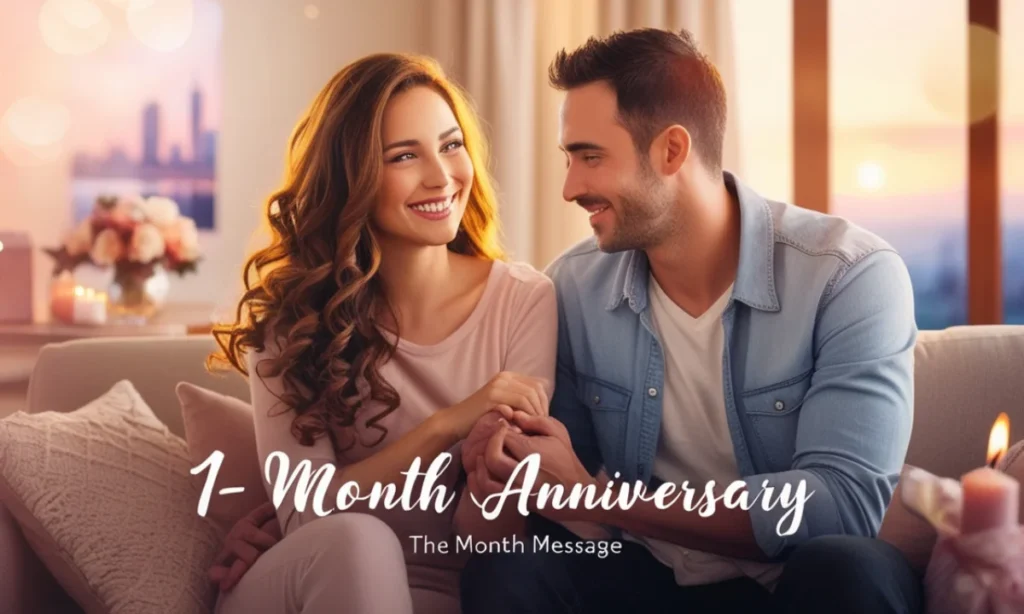 How to Write a Heartfelt 1-Month Anniversary Message