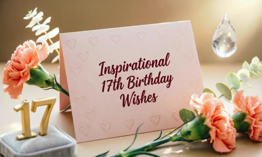 Inspirational 17th Birthday Wishes
