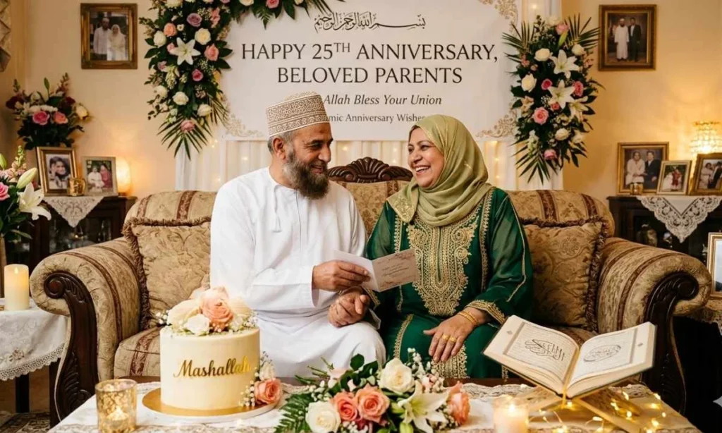 Islamic Anniversary Wishes for Parents