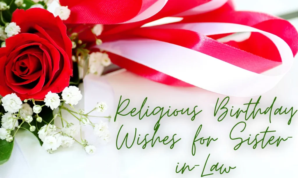 Religious Birthday Wishes for Sister-in-Law