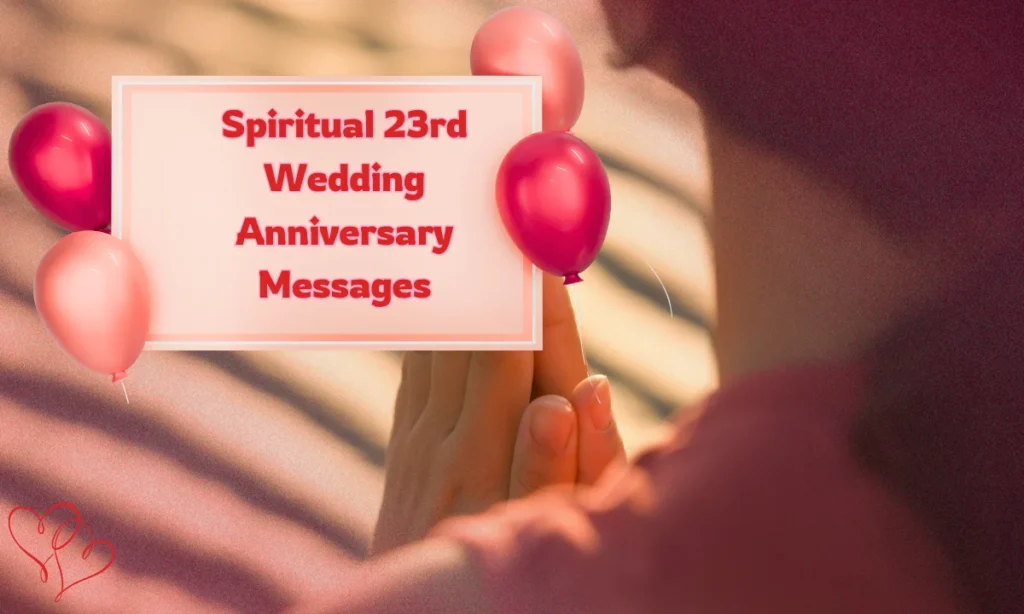 Spiritual 23rd Wedding Anniversary Messages