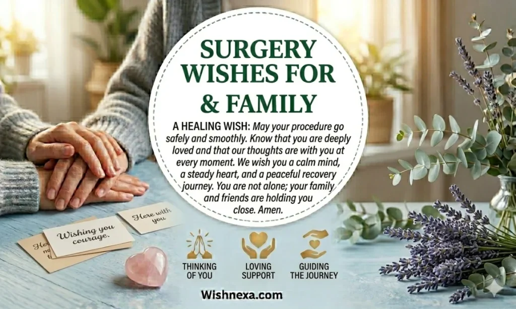 Surgery Wishes for Friends and Family