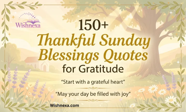 Thankful Sunday Blessings Quotes