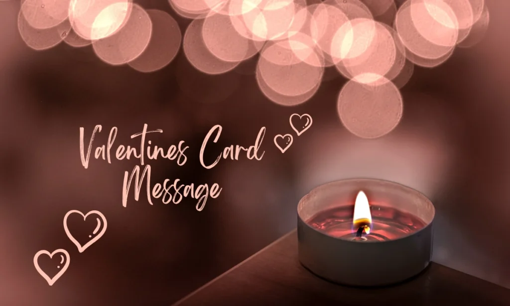 Valentines Card Message