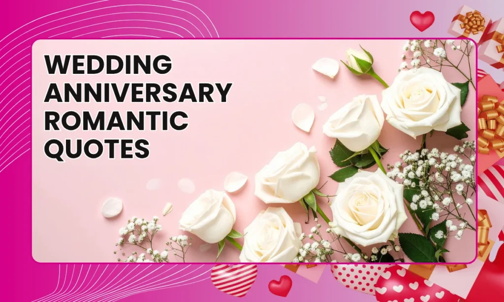 Wedding Anniversary Romantic Quotes