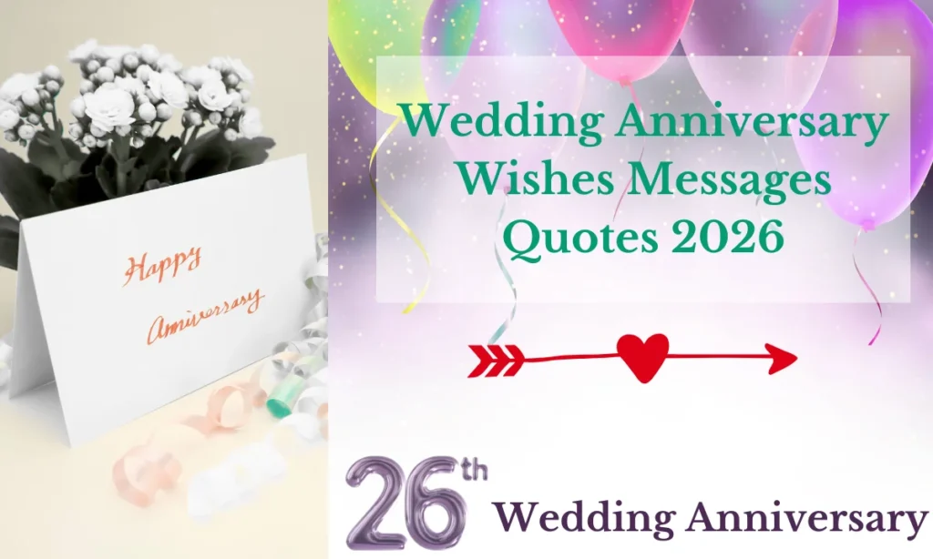 Wedding Anniversary Wishes Messages Quotes 2026