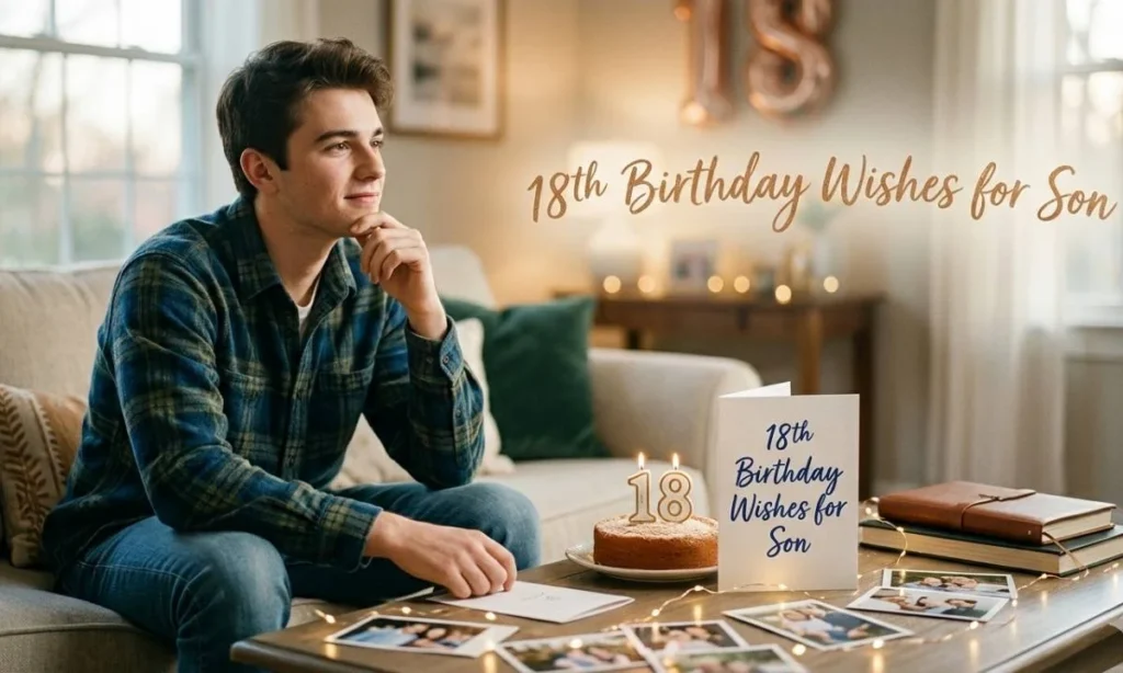 18th Birthday Wishes for Son