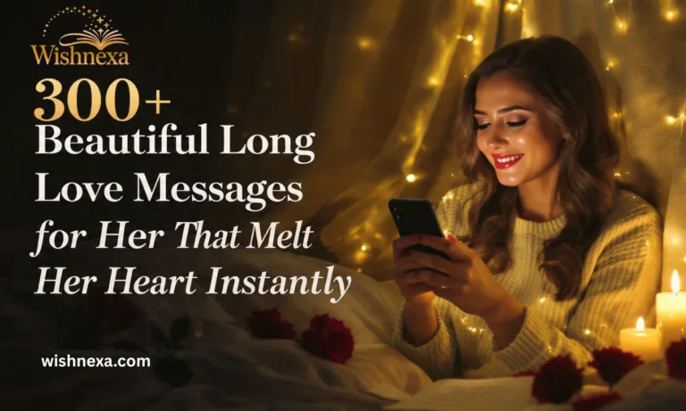 300+ Beautiful Long Love Messages for Her That Melt Her Heart Instantly