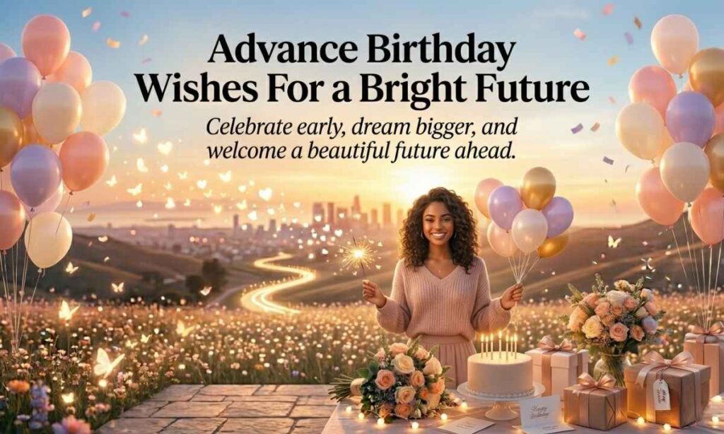 Advance Birthday Wishes for a Bright Future