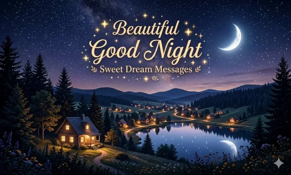 Beautiful Good Night Sweet Dream Messages