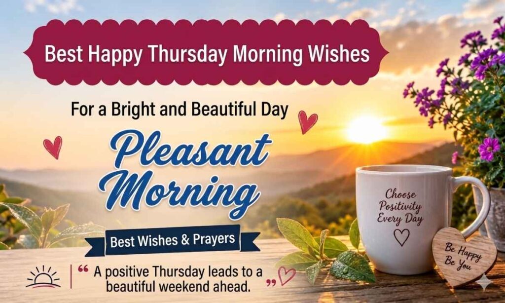 Best Happy Thursday Morning Wishes for a Bright and Beautiful Day