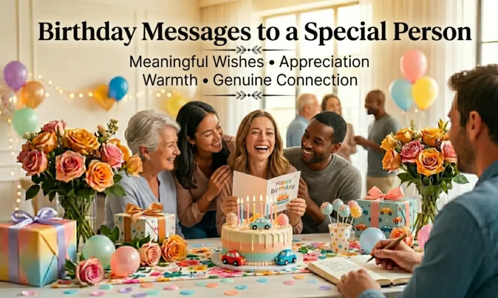 Birthday Messages to a Special Person