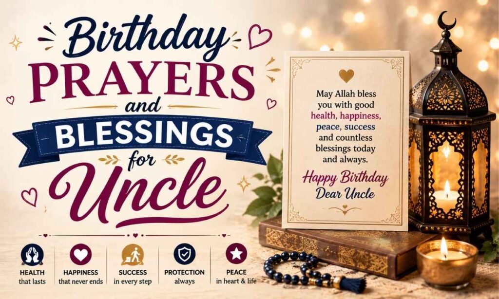 Birthday Prayers and Blessings for Uncle