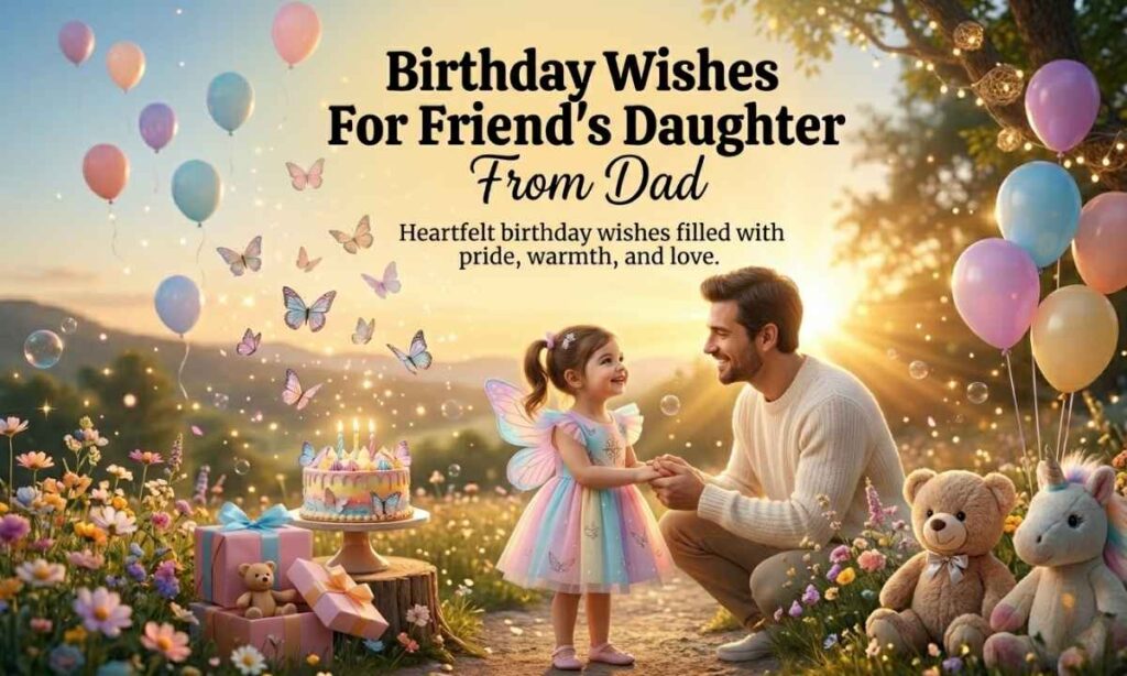Birthday Wishes For Friend's Daughter From Dad