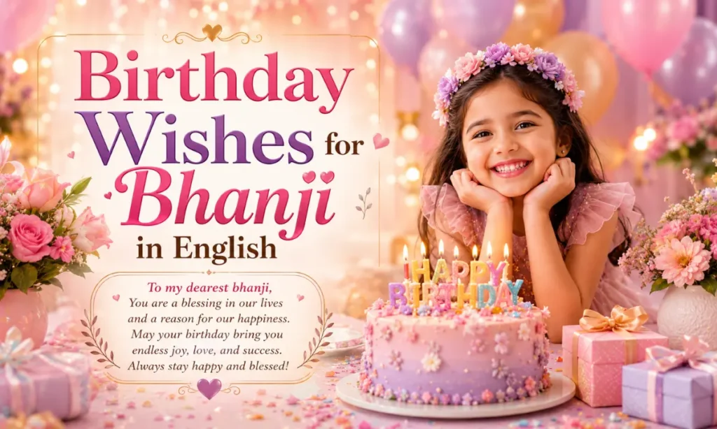 Birthday Wishes for Bhanji in English
