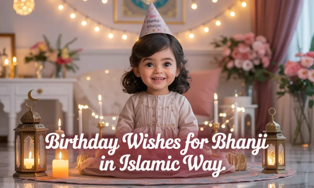 Birthday Wishes for Bhanji in Islamic Way
