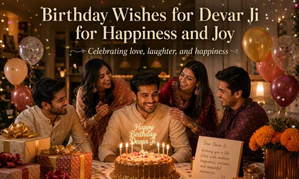 Birthday Wishes for Devar Ji for Happiness and Joy