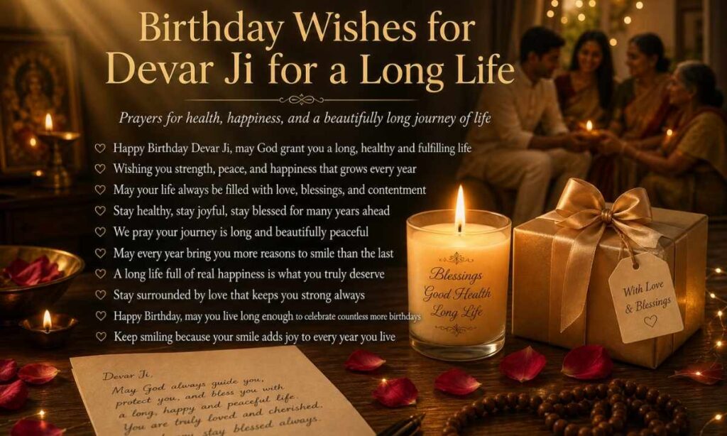 Birthday Wishes for Devar Ji for a Long Life