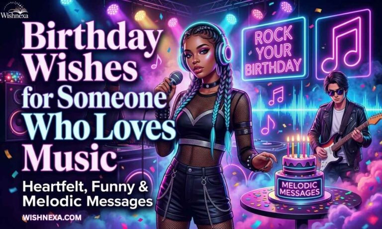 Birthday Wishes for Someone Who Loves Music