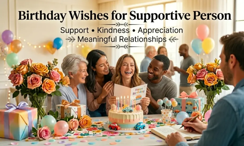Birthday Wishes for Supportive Person