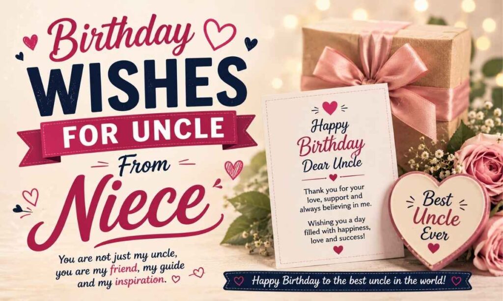 Birthday Wishes for Uncle From Niece