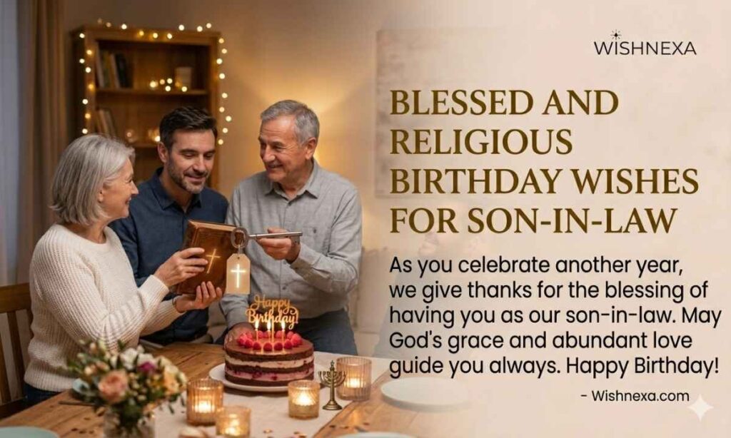 Blessed and Religious Birthday Wishes for Son-in-Law