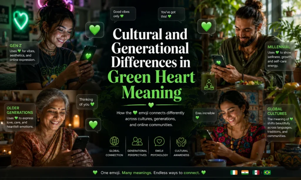 Cultural and Generational Differences in Green Heart Meaning