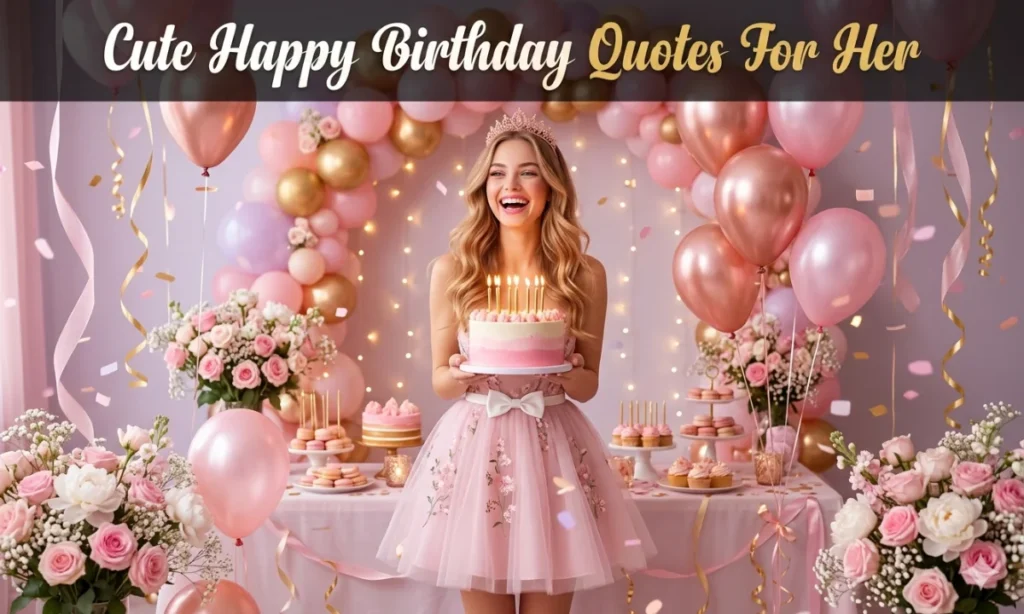 Cute Happy Birthday Quotes For Her