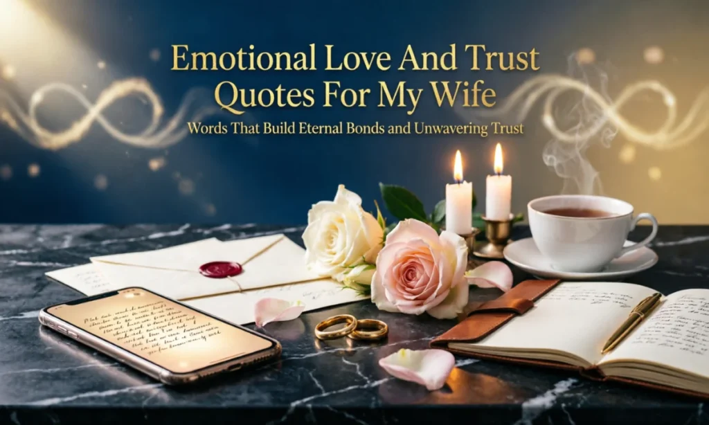 Emotional Love And Trust Quotes For My Wife