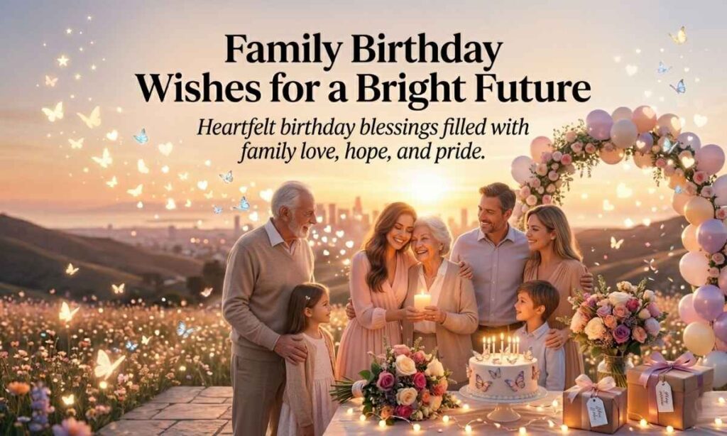 Family Birthday Wishes for a Bright Future