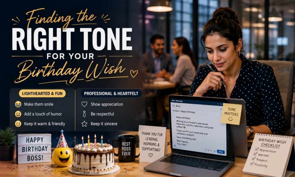 Finding the Right Tone for Your Birthday Wish