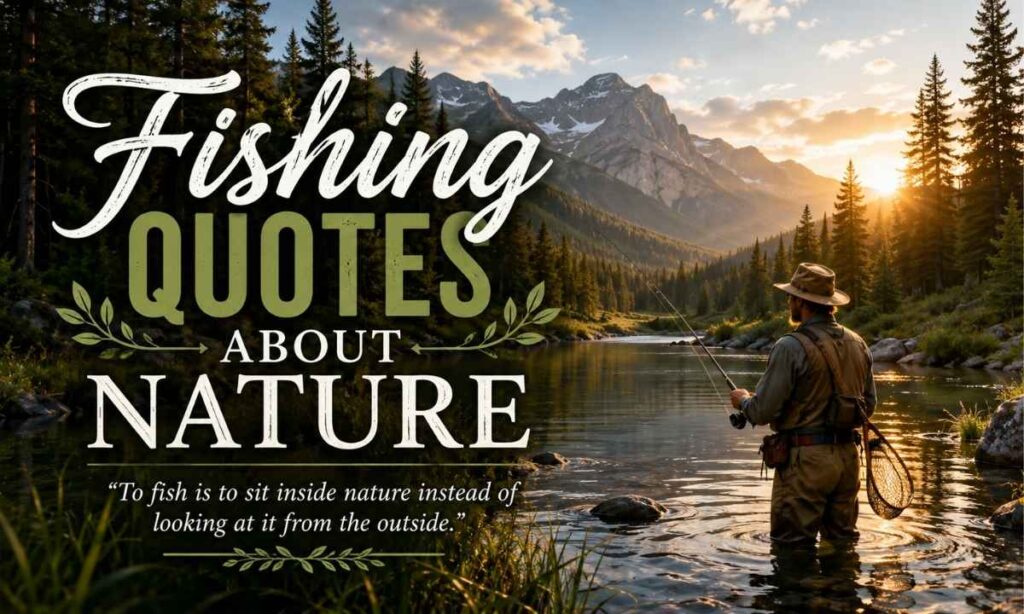 Fishing Quotes About Nature