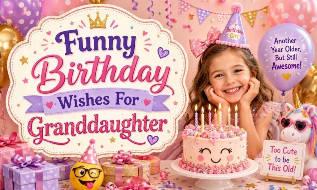 Funny Birthday Wishes For Granddaughter