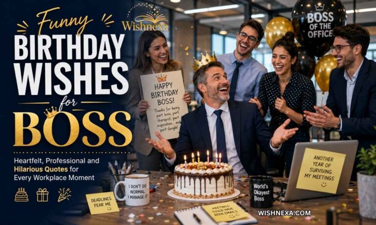 Funny Birthday Wishes for Boss
