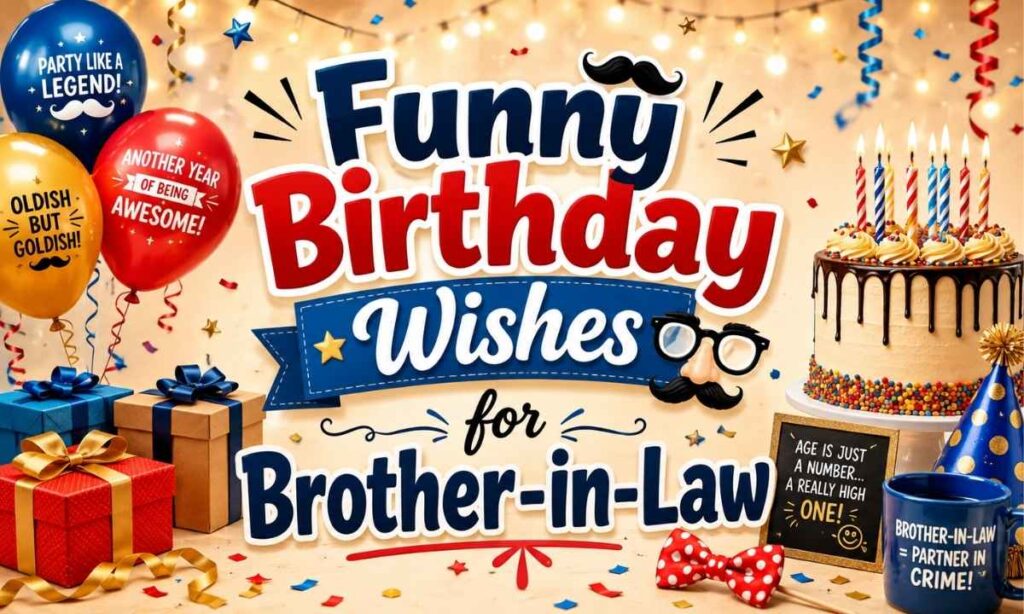 Funny Birthday Wishes for Brother-in-Law