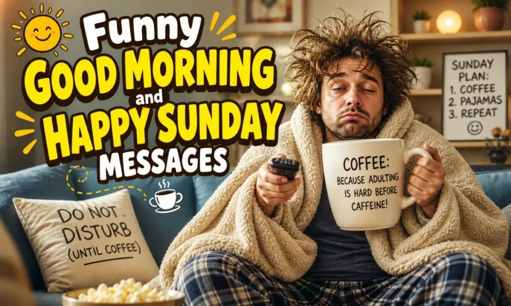 Funny Good Morning and Happy Sunday Messages