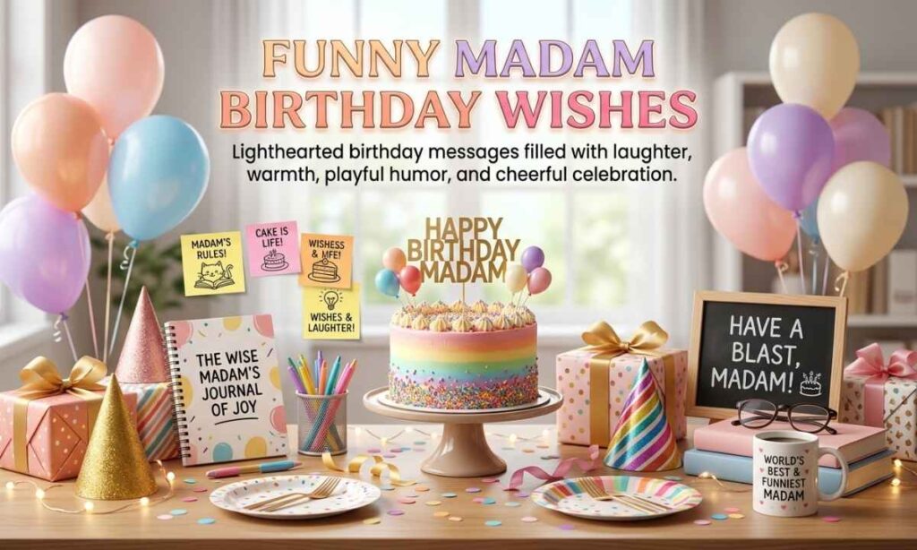 Funny Madam Birthday Wishes