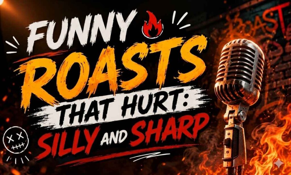 Funny Roasts That Hurt Silly and Sharp