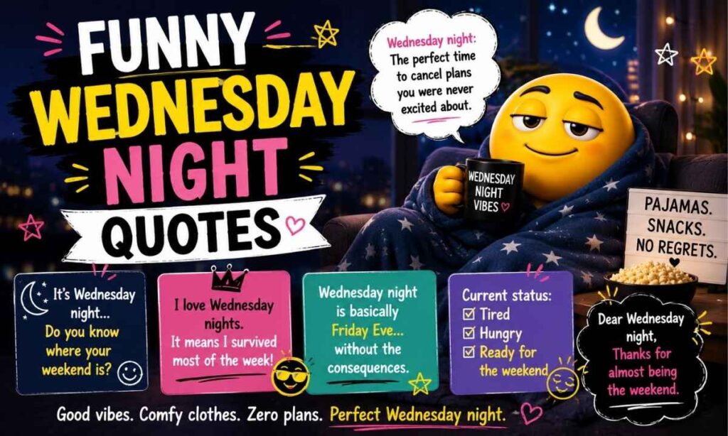 Funny Wednesday Night Quotes