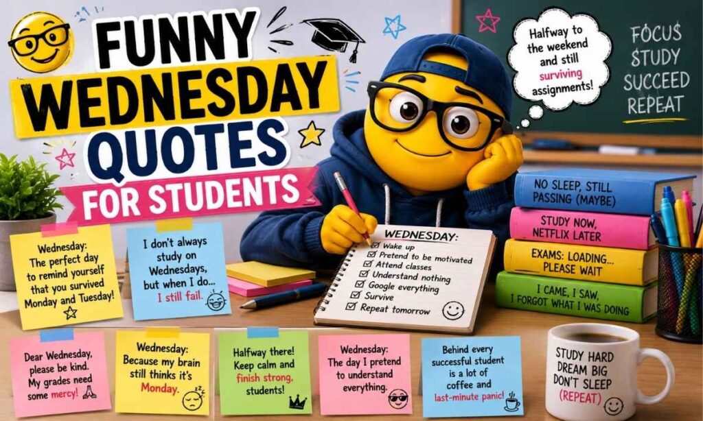 Funny Wednesday Quotes for Students