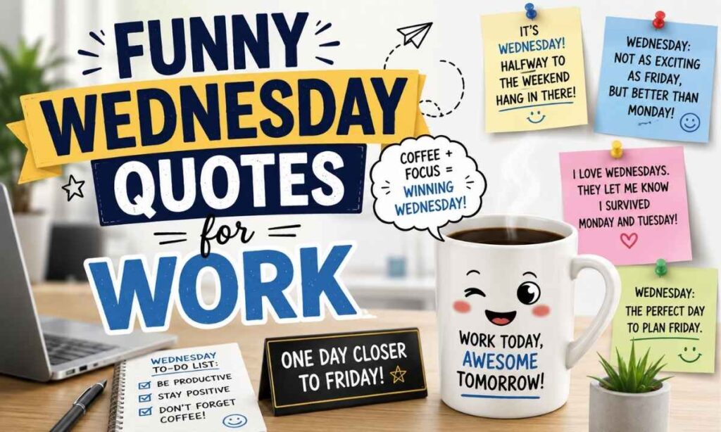 Funny Wednesday Quotes for Work