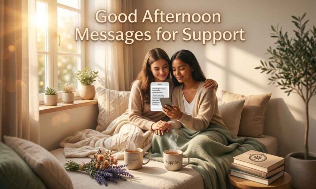 Good Afternoon Messages for Support