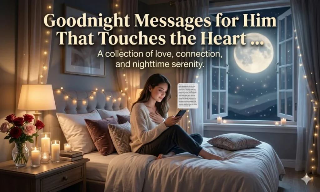 Goodnight Messages for Him That Touches the Heart 