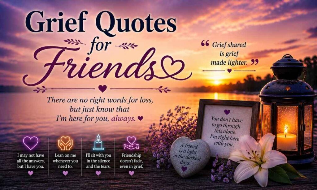 Grief Quotes for Friends