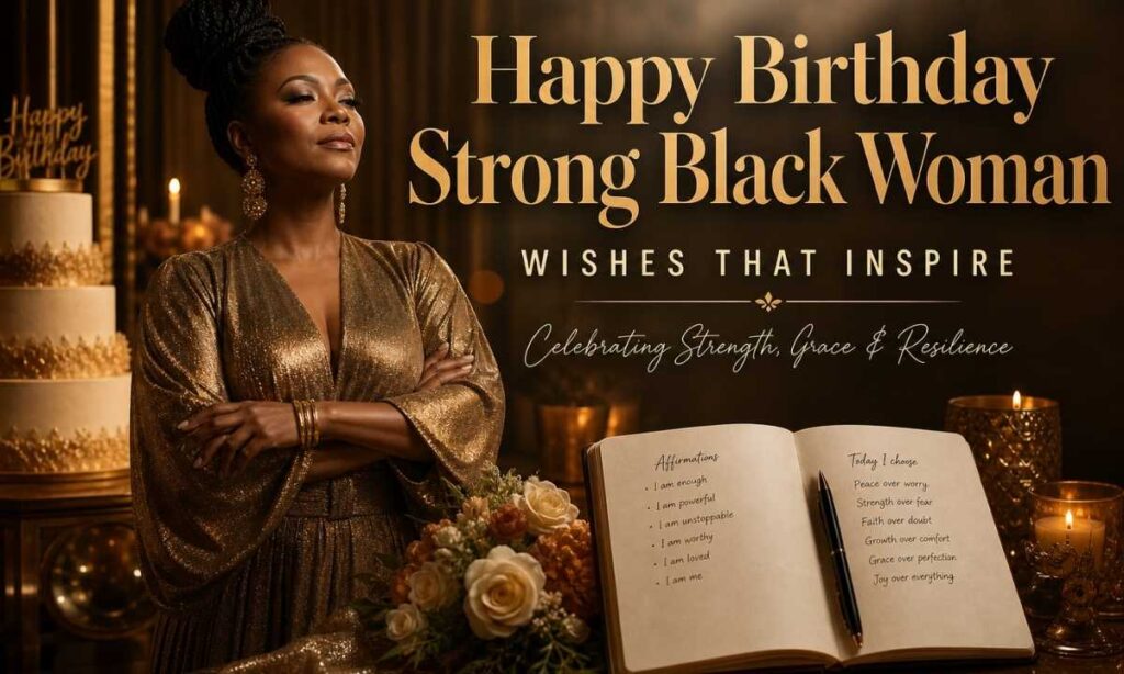 Happy Birthday Strong Black Woman Wishes That Inspire