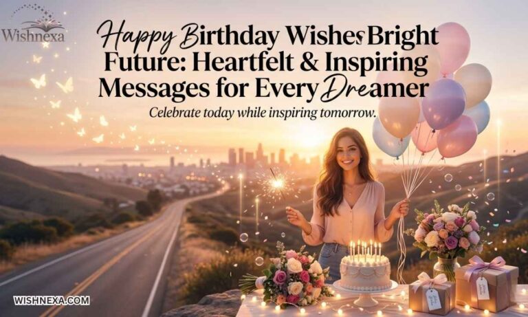 Happy Birthday Wishes Bright Future