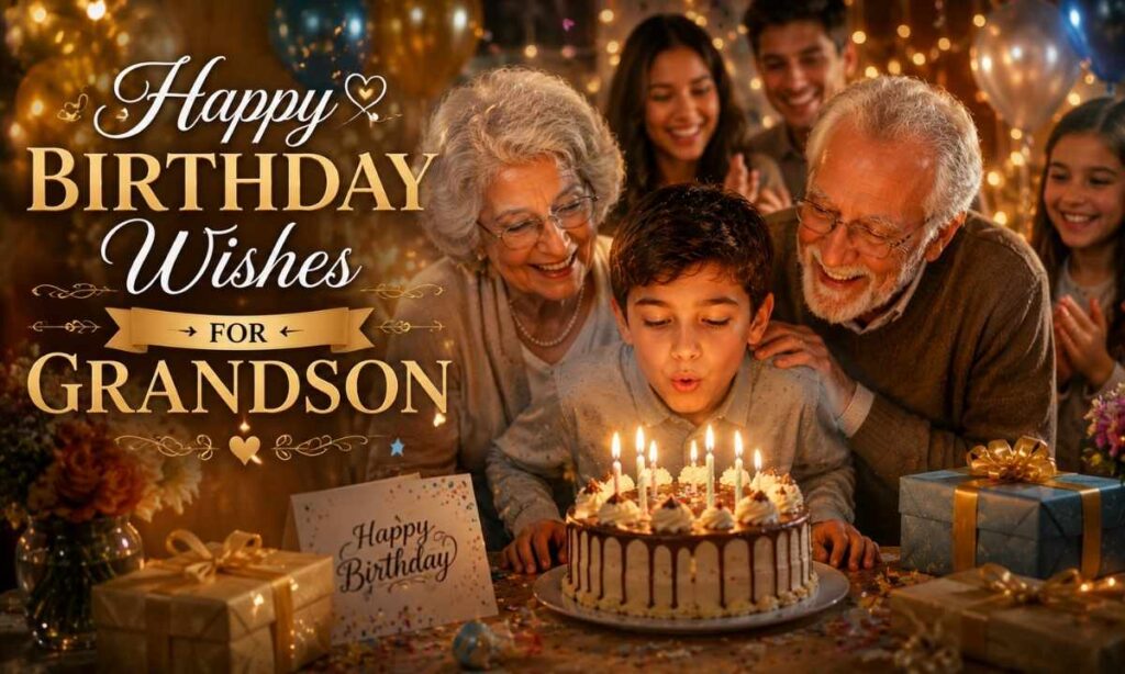 Happy Birthday Wishes for Grandson