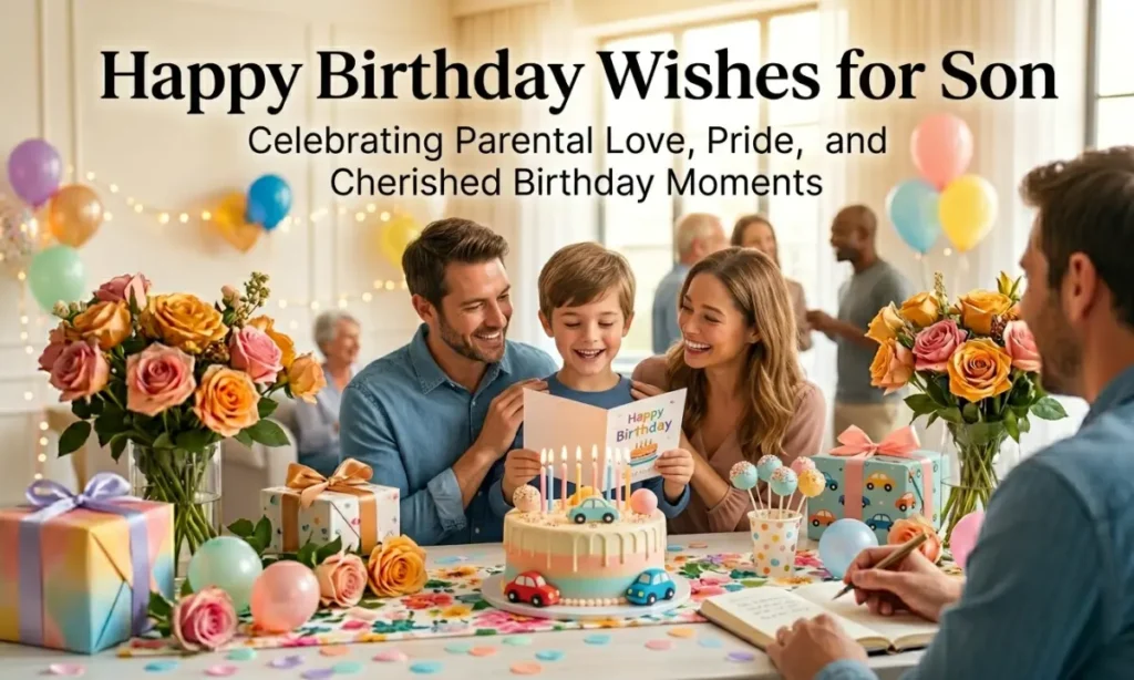 Happy Birthday Wishes for Son